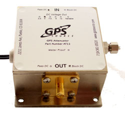 GPS Source AT11V - GPS Attenuator